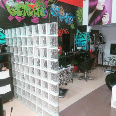 Interior de la peluquería